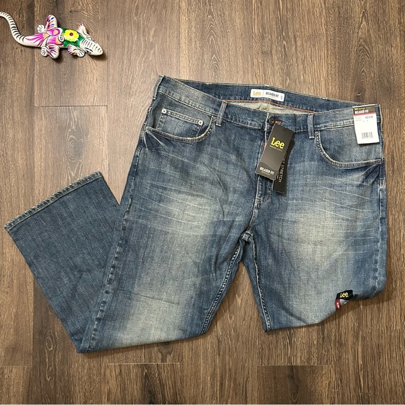 lee relaxed bootcut jeans mens